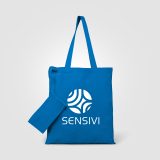 Vue 25 de Sac shopping pliable Rosin Essentials en coton recyclé – 9,7 L