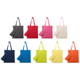 Vue 9 de Sac shopping pliable Rosin Essentials en coton recyclé – 9,7 L