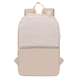 Vue 9 de Sac à dos Sora 210D recyclé matelassé – 13 L