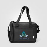 Vue 5 de Sac isotherme Malmö en PU recyclé pour 12 canettes – 11 L