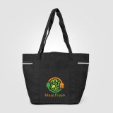 Vue 8 de Sac fourre-tout Newport en polyester recyclé à rayures – 20 L