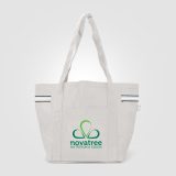 Vue 11 de Sac fourre-tout Newport en polyester recyclé à rayures – 20 L
