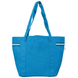 Vue 3 de Sac fourre-tout Newport en polyester recyclé à rayures – 20 L