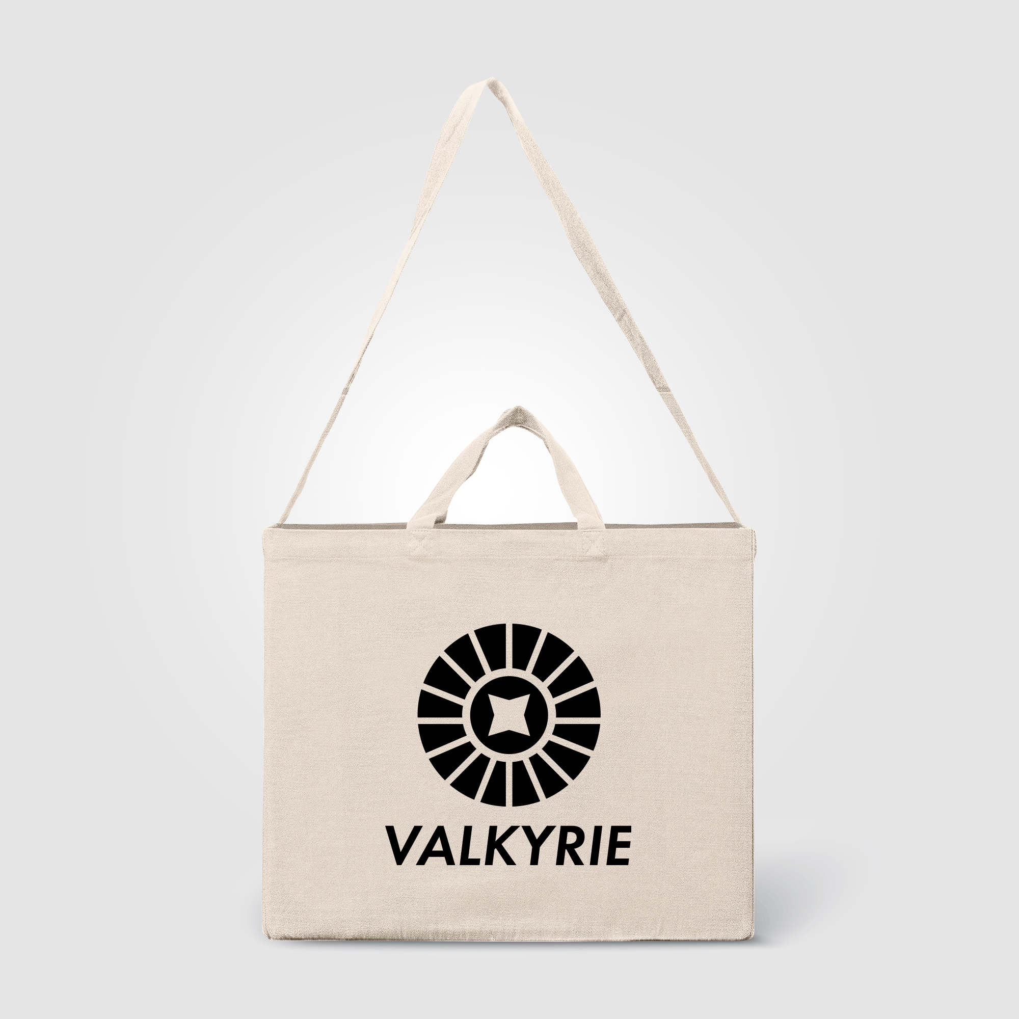 Sac fourre-tout bandoulière Ivy en coton recyclé - 15 L