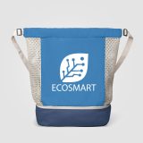 Vue 10 de Sac à cordon Neri en maille recyclée – 34 L