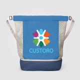 Vue 11 de Sac à cordon Neri en maille recyclée – 34 L