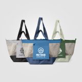Vue 6 de Sac fourre-tout Neri en maille recyclée pliable – 45 L