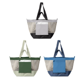 Vue 5 de Sac fourre-tout Neri en maille recyclée pliable – 45 L
