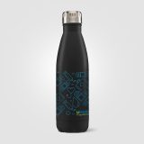 Vue 7 de Ibiza - Bouteille en acier inoxydable à double paroi de 475 ml