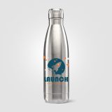 Vue 1 de Ibiza - Bouteille en acier inoxydable à double paroi de 475 ml