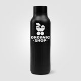 Vue 3 de Gourde Majesty en acier inoxydable recyclé - 590ml