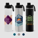 Vue 11 de Alaska - 710 ml Bouteille d’eau en acier inoxydable à double paroi