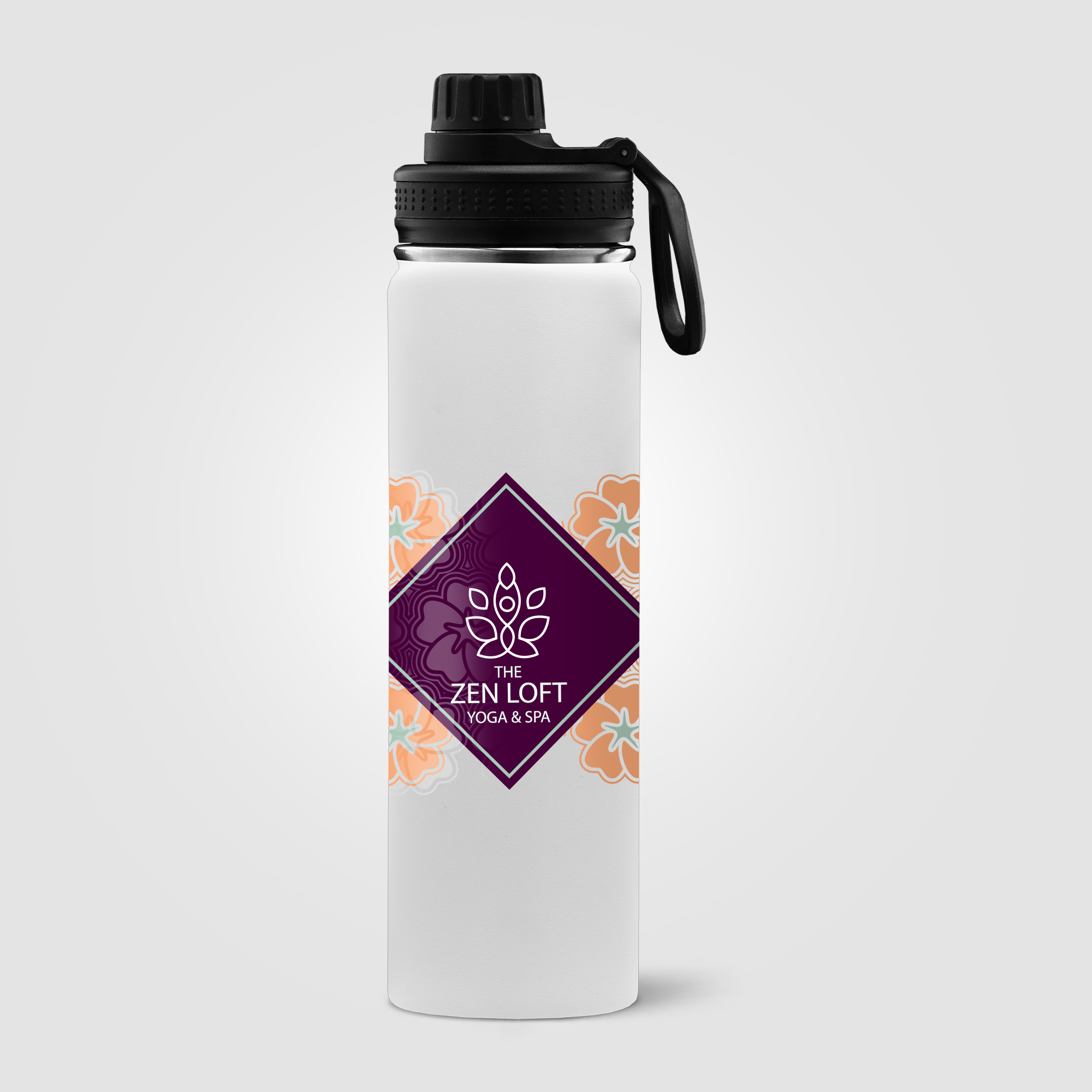 Alaska - 710 ml Bouteille d’eau en acier inoxydable à double paroi