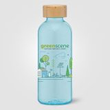 Vue 1 de Gourde Strom en rPET de 650 ml avec couvercle en bambou