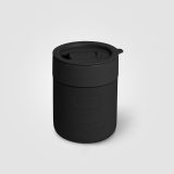 Vue 4 de Obsidian - Mug en Céramique et Silicone Mat de 295 ml avec Couvercle