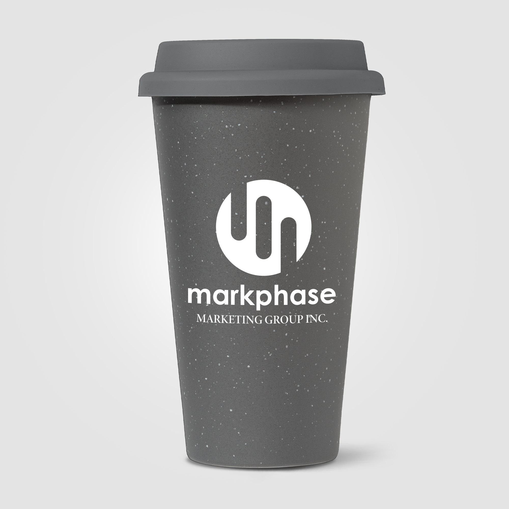Equator - 265 ml Tumbler en céramique à double paroi avec couvercle en silicone