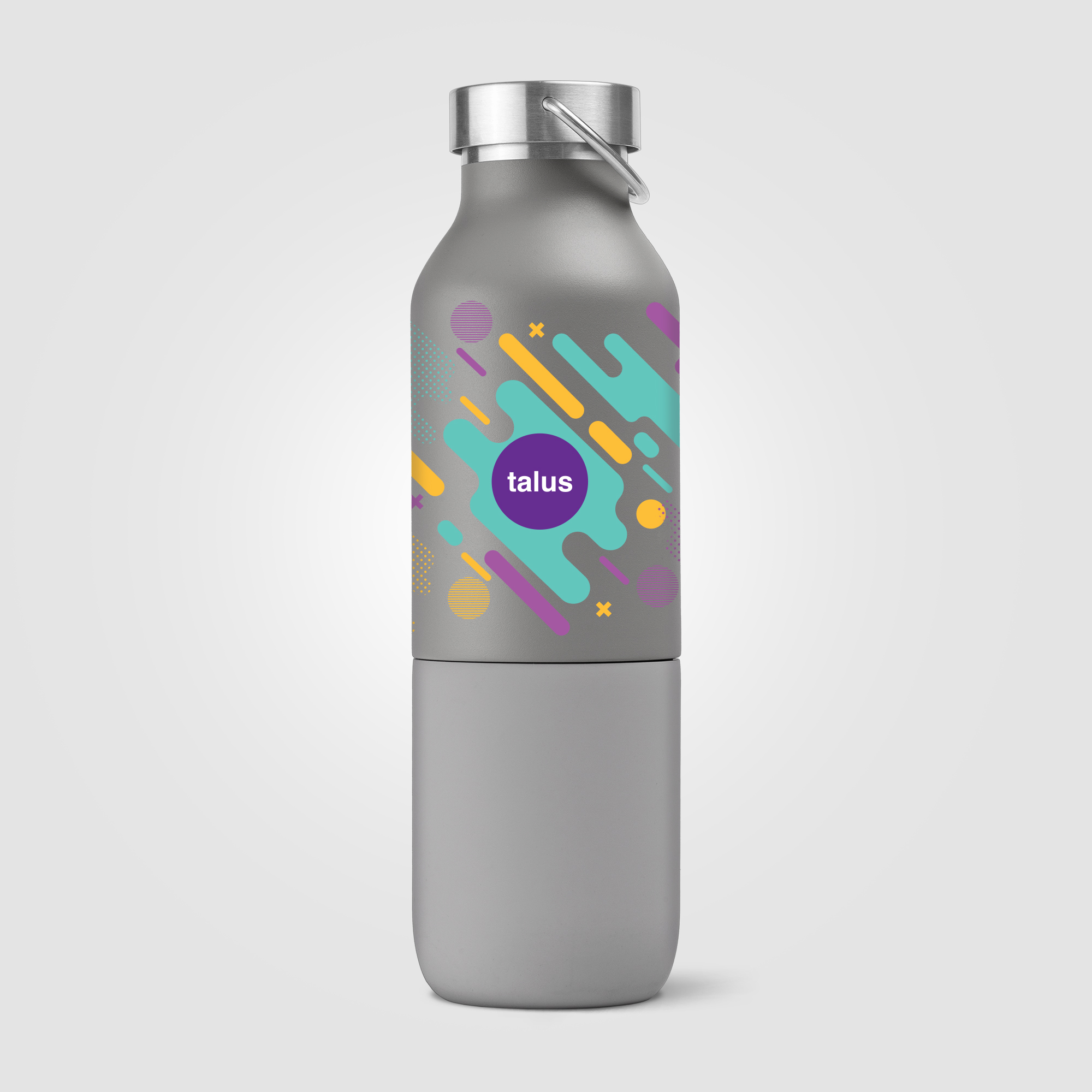 Freya Duo - 2-en-1 Bouteille en acier inoxydable recyclé à double paroi de 590 ml et gobelet de 325