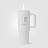Vue 7 de Polar Pro - 1180 ml gobelet en acier inoxydable recyclé à double paroi avec paille