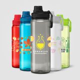 Vue 4 de Gourde Alaska Essentials en rPET avec poignée de transport – 800 ml