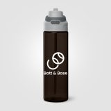 Vue 8 de Gourde Lynk en rPET à paille rabattable – 830 ml