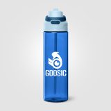 Vue 11 de Gourde Lynk en rPET à paille rabattable – 830 ml