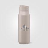 Vue 11 de Gourde Majesty en acier inoxydable recyclé avec support selfie – 750 ml
