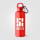 Vue 21 de Gourde de vélo Doli, bouchon à vis avec mousqueton, rPET - 500 ml