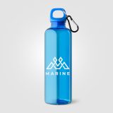 Vue 20 de Gourde de vélo Doli, bouchon à vis avec mousqueton, rPET, 740 ml
