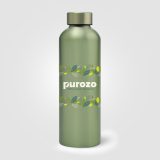 Vue 19 de Gourde Astrid en acier inoxydable recyclé – Finition métallisée – 710 ml