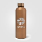 Vue 12 de Gourde Astrid en acier inoxydable recyclé – Finition métallisée – 710 ml