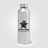 Vue 9 de Gourde Astrid en acier inoxydable recyclé – Finition métallisée – 710 ml