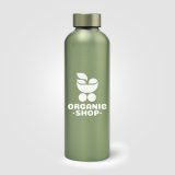 Vue 21 de Gourde Astrid en acier inoxydable recyclé – Finition métallisée – 710 ml